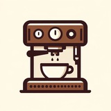 Кофейная суета ☕️ логотип